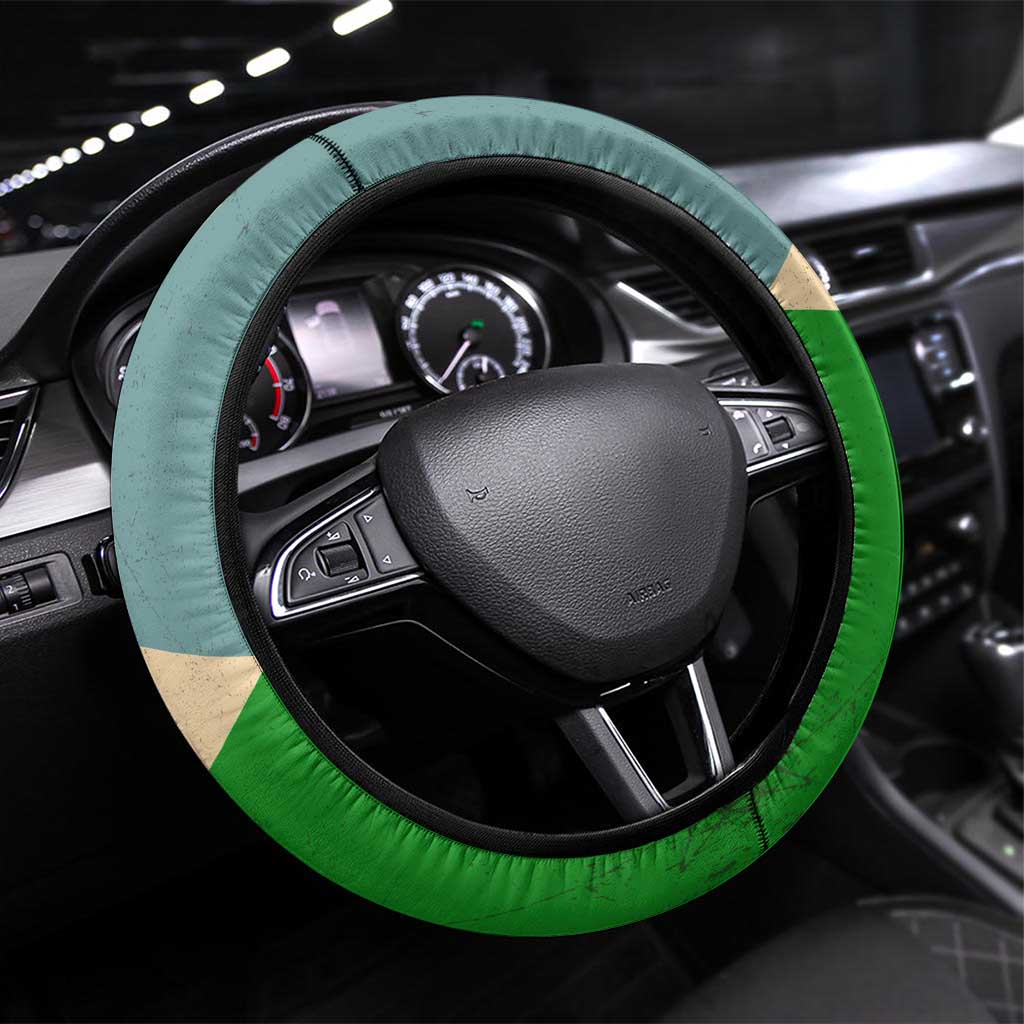 Djibouti Camel Steering Wheel Cover Where Desert Meets Sea and Heritage Stands Tall