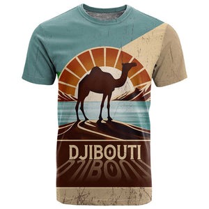 Djibouti Camel T shirt Where Desert Meets Sea and Heritage Stands Tall