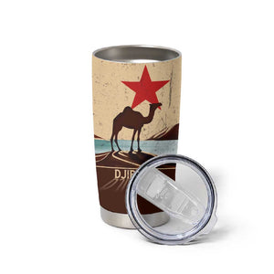 Djibouti Camel Tumbler Cup Where Desert Meets Sea and Heritage Stands Tall