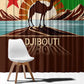 Djibouti Camel Window Curtain Where Desert Meets Sea and Heritage Stands Tall