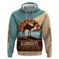 Djibouti Camel Zip Hoodie Where Desert Meets Sea and Heritage Stands Tall