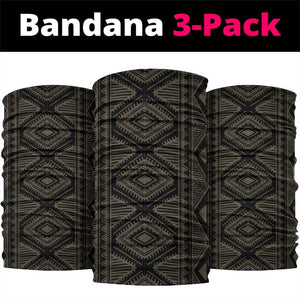 Djibouti Desert Neck Gaiter Camel Riders and African Pattern - African Pride