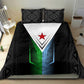 Djibouti Africa Bedding Set Tribal Geometry Meets National Colors and Red Star Boldness