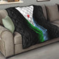 Djibouti Africa Quilt Tribal Geometry Meets National Colors and Red Star Boldness