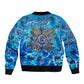 Prince Hall Freemasonry Bomber Jacket Compasses Masonic Art - Urban Graffiti Style