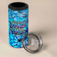 Prince Hall Freemasonry 4 in 1 Can Cooler Tumbler Compasses Masonic Art - Urban Graffiti Style