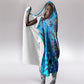 Prince Hall Freemasonry Hooded Blanket Compasses Masonic Art - Urban Graffiti Style