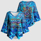 Prince Hall Freemasonry Kimono Sleeve Blouse Compasses Masonic Art - Urban Graffiti Style