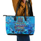 Prince Hall Freemasonry Leather Tote Bag Compasses Masonic Art - Urban Graffiti Style