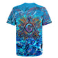 Prince Hall Freemasonry Rugby Jersey Compasses Masonic Art - Urban Graffiti Style