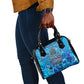 Prince Hall Freemasonry Shoulder Handbag Compasses Masonic Art - Urban Graffiti Style