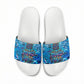 Prince Hall Freemasonry Slide Sandals Compasses Masonic Art - Urban Graffiti Style