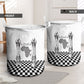 Prince Hall Affiliated Freemasonry Laundry Basket Classic Masonic Pillars Boaz Jachin Checkerboard Africa Map