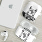 Prince Hall Affiliated Freemasonry AirPods Case Classic Masonic Pillars Boaz Jachin Checkerboard Africa Map