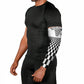 Prince Hall Affiliated Freemasonry Arm Sleeves Classic Masonic Pillars Boaz Jachin Checkerboard Africa Map