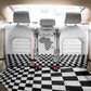 Prince Hall Affiliated Freemasonry Back Car Seat Cover Classic Masonic Pillars Boaz Jachin Checkerboard Africa Map