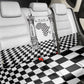 Prince Hall Affiliated Freemasonry Back Car Seat Cover Classic Masonic Pillars Boaz Jachin Checkerboard Africa Map