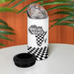 Prince Hall Affiliated Freemasonry 4 in 1 Can Cooler Tumbler Classic Masonic Pillars Boaz Jachin Checkerboard Africa Map