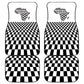 Prince Hall Affiliated Freemasonry Car Mats Classic Masonic Pillars Boaz Jachin Checkerboard Africa Map
