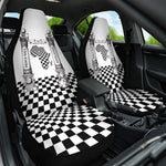 Prince Hall Affiliated Freemasonry Car Seat Cover Classic Masonic Pillars Boaz Jachin Checkerboard Africa Map