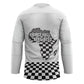Prince Hall Affiliated Freemasonry Hockey Jersey Classic Masonic Pillars Boaz Jachin Checkerboard Africa Map