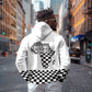 Prince Hall Affiliated Freemasonry Hoodie Classic Masonic Pillars Boaz Jachin Checkerboard Africa Map