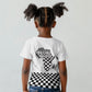 Prince Hall Affiliated Freemasonry Kid T shirt Classic Masonic Pillars Boaz Jachin Checkerboard Africa Map