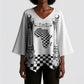 Prince Hall Affiliated Freemasonry Kimono Sleeve Blouse Classic Masonic Pillars Boaz Jachin Checkerboard Africa Map