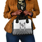 Prince Hall Affiliated Freemasonry Shoulder Handbag Classic Masonic Pillars Boaz Jachin Checkerboard Africa Map