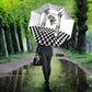 Prince Hall Affiliated Freemasonry Umbrella Classic Masonic Pillars Boaz Jachin Checkerboard Africa Map
