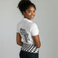 Prince Hall Affiliated Freemasonry Women Polo Shirt Classic Masonic Pillars Boaz Jachin Checkerboard Africa Map