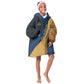 Prince Hall Freemasonry Kid Wearable Blanket Hoodie Square and Compasses Gold Blue Geometric