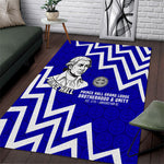 Prince Hall Grand Lodge Area Rug Founder Portrait Geometric Brotherhood