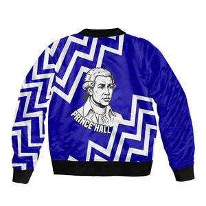Prince Hall Grand Lodge Bomber Jacket Founder Portrait Geometric Brotherhood