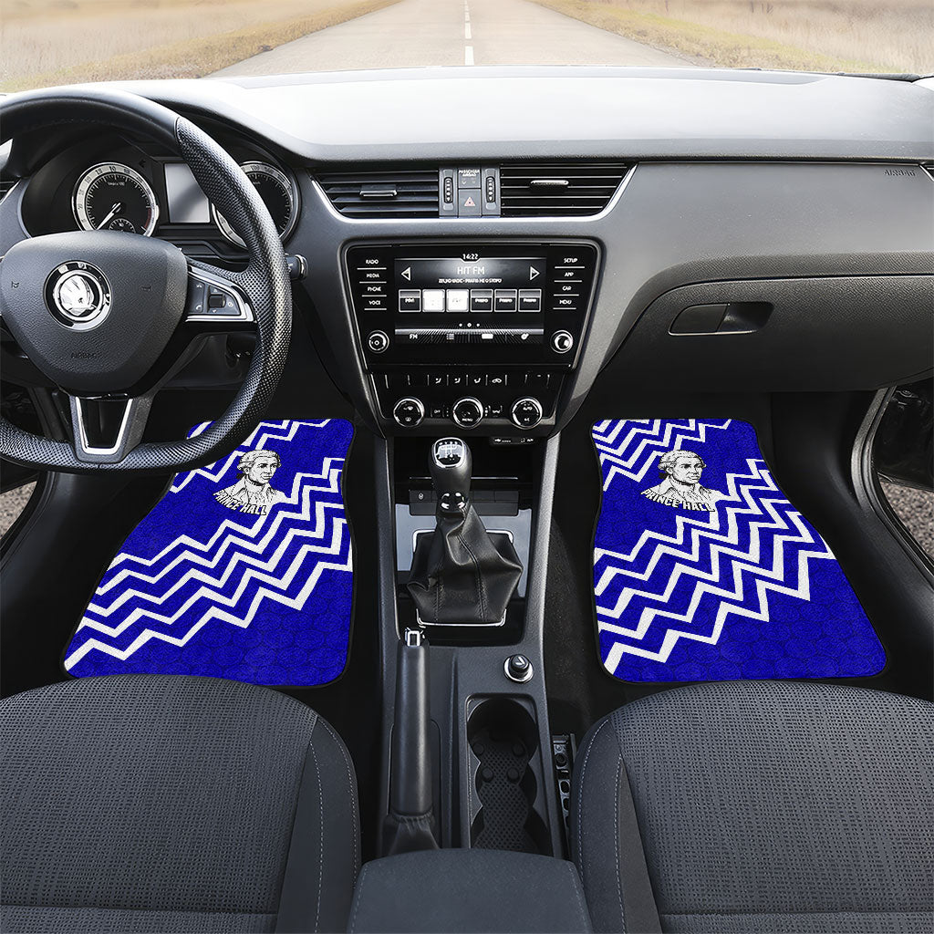 Prince Hall Grand Lodge Car Mats Founder Portrait Geometric Brotherhood