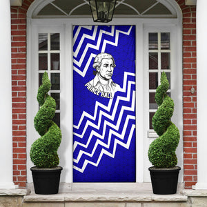 Prince Hall Grand Lodge Door Cover Founder Portrait Geometric Brotherhood