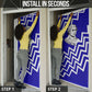 Prince Hall Grand Lodge Door Cover Founder Portrait Geometric Brotherhood