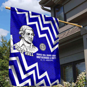 Prince Hall Grand Lodge Garden Flag Founder Portrait Geometric Brotherhood