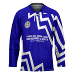 Prince Hall Grand Lodge Hockey Jersey Founder Portrait Geometric Brotherhood