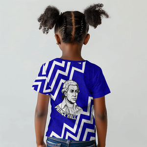 Prince Hall Grand Lodge Kid T shirt Founder Portrait Geometric Brotherhood