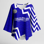 Prince Hall Grand Lodge Kimono Sleeve Blouse Founder Portrait Geometric Brotherhood