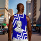 Prince Hall Grand Lodge Men Tank Top Founder Portrait Geometric Brotherhood