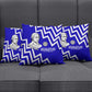 Prince Hall Grand Lodge Pillow Cover Founder Portrait Geometric Brotherhood