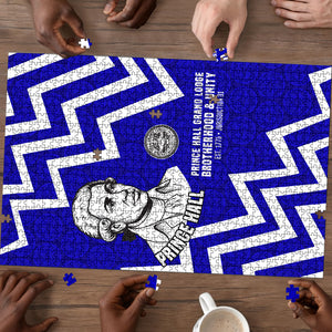 Prince Hall Grand Lodge Puzzle Founder Portrait Geometric Brotherhood