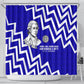 Prince Hall Grand Lodge Shower Curtain Founder Portrait Geometric Brotherhood