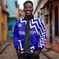 Prince Hall Grand Lodge Sleeve Zip Bomber Jacket Founder Portrait Geometric Brotherhood