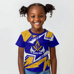 Prince Hall Freemasonry Kid T shirt Square and Compasses Masonic Brothers