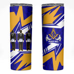Prince Hall Freemasonry Skinny Tumbler Square and Compasses Masonic Brothers