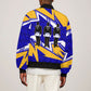 Prince Hall Freemasonry Sleeve Zip Bomber Jacket Square and Compasses Masonic Brothers