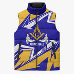 Prince Hall Freemasonry Sleeveless Puffer Jacket Square and Compasses Masonic Brothers